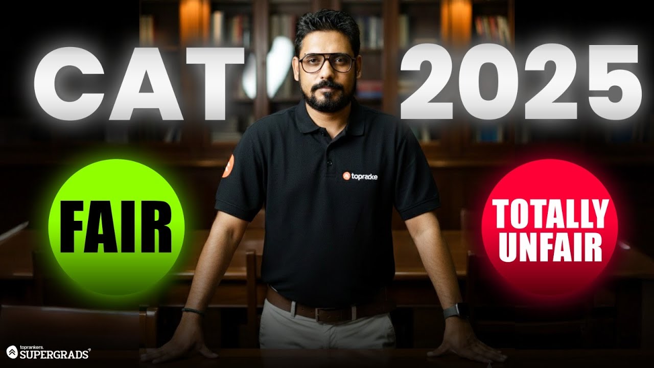 CAT 2025 Controversy: Fair or Biased? | Difficulty Level Revealed