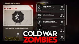 Black Ops Cold War Zombies Daily Challenges | How It Works, All Rewards &amp; Huge Playlist Update