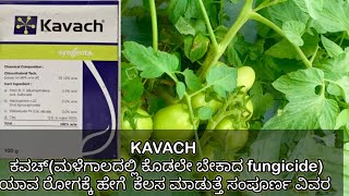 Syngenta Kavachಮಳೆಗಾಲದ fungicide indian farming 