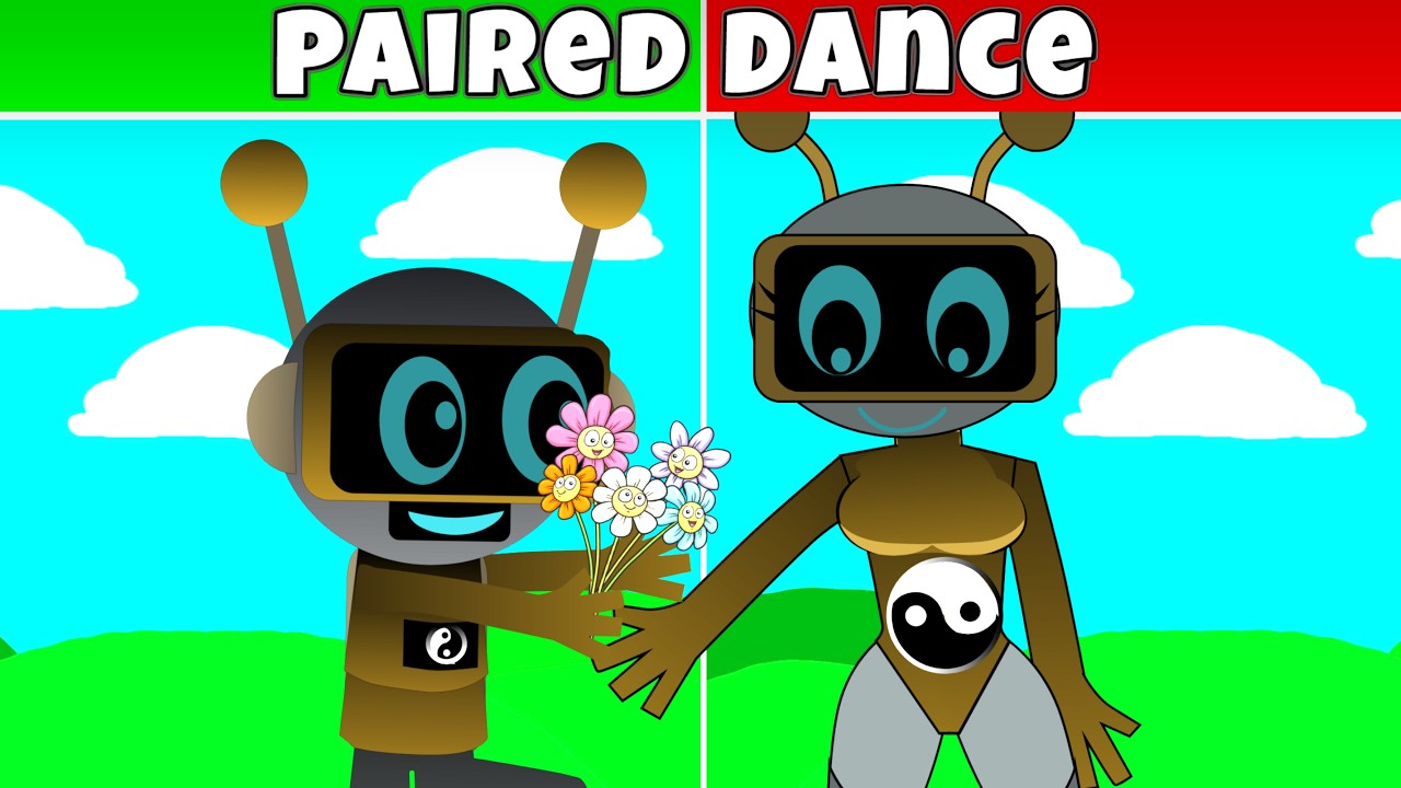 Sprunki Toxic Girls x Sprunki Yin Yang – Paired Dances Fan Mod