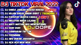DJ DINDA JANGAN MARAH MARAH x HUJAN BADAI ANGIN RIBUT REMIX TERBARU - DJ TIKTOK VIRAL 2022 FULL BASS
