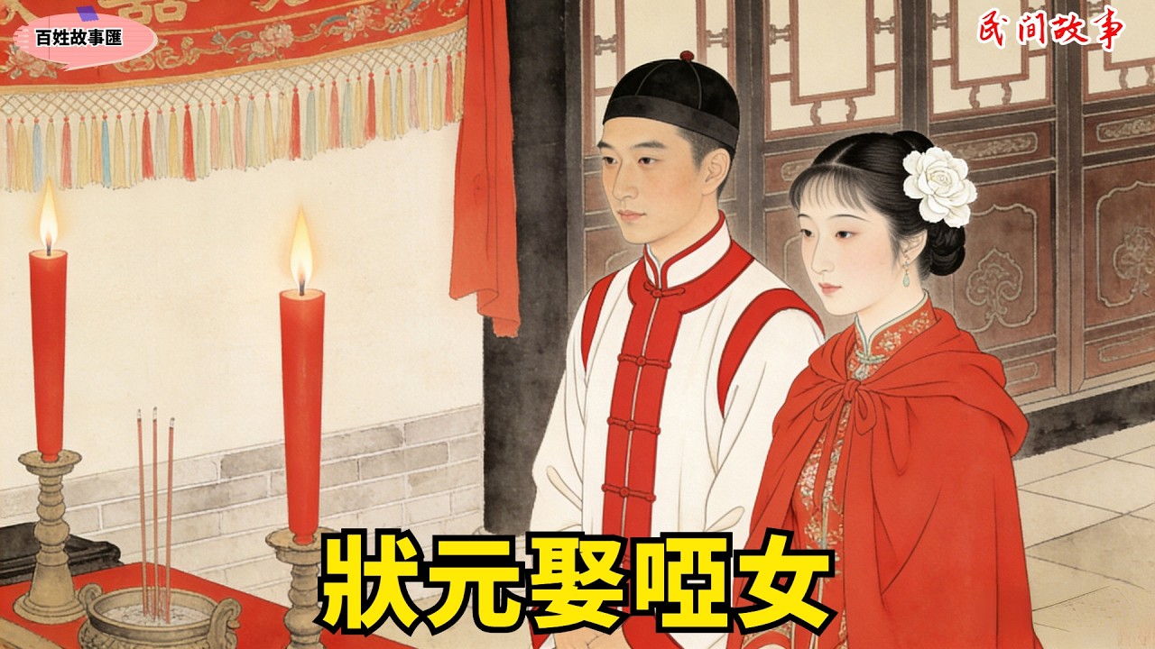 狀元郎拒婚豪門貴女，執意要回鄉娶村中啞女，大婚之日啞女竟開口了，一句話震驚在場所有人。#故事頻道 #民間故事#有聲書 #睡前故事#中國文化#故事分享