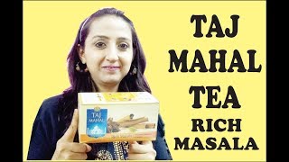 Taj Mahal Rich Masala Tea reviews-You Tube