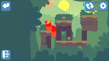 Snakebird Primer Level 19 Walkthrough