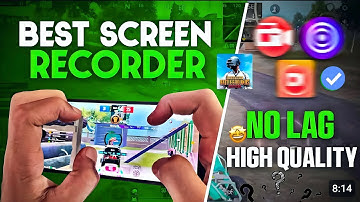 BEST NO LAG SCREEN RECORDER FOR GAMING | Bgmi  4K/120 FPS Screen Recording App For All Device #bgmi 