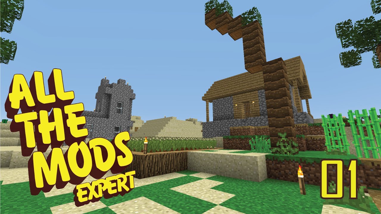 All The Mods Expert - 01 - RELEARNING THE BASICS