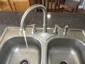 INSTALLING A KITCHEN FAUCET - HOW TO