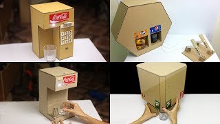 4 Awesome Soda Fountain Machine from Cardboard