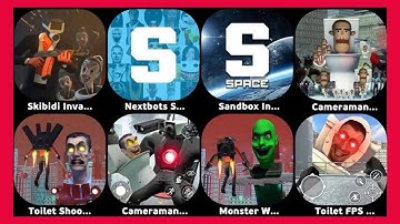 Skibidi Shooter, DaFuq!?Boom!,Nextbots Sandbox, #roblox titancameraman, Tvman, Cameraman