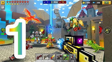 Pixel Gun 3D gameplay (iOS, android)
