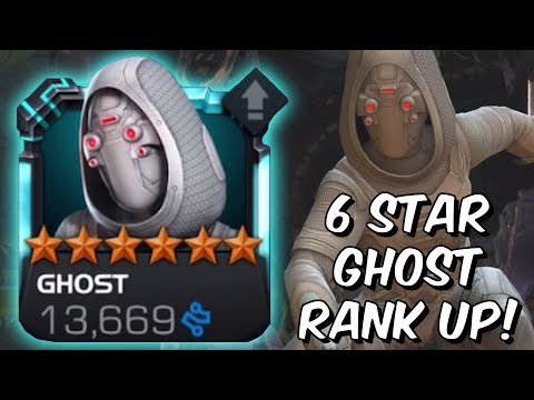 6 Star Ghost Rank 2 Rank Up & Beyond God Tier Gameplay! – Marvel Contest of Champions