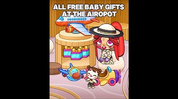 ALL SECRET BABY GIFTS AT THE AIRPORT in Avatar World 🐣💛! #avatarworld #avatarworldsecret #baby