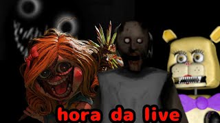 Jogando Jogos De Terror sendo Poppy Playtime,Granny, O Invasor do roblox,fnac e fnam