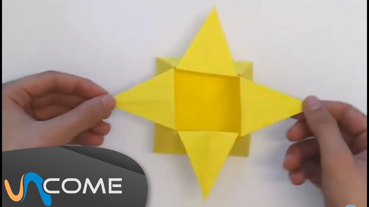 Fare una scatola di carta a forma di stella youtube Scatole di carta fatte a mano