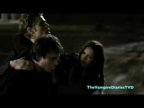 The Vampire Diaries 1x22 Stefan Saves Damon Youtube