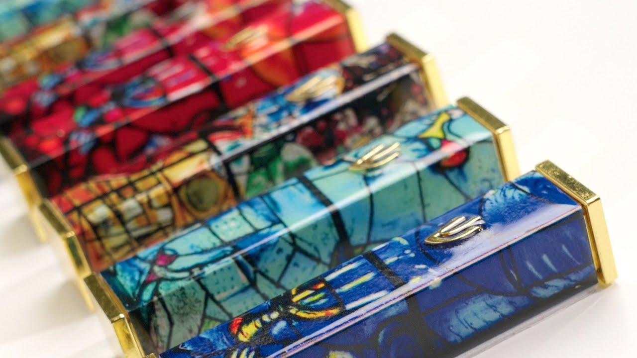 Mezuzah on Door Marc Chagall Collection 4 & 5 Inch Aluminum Body