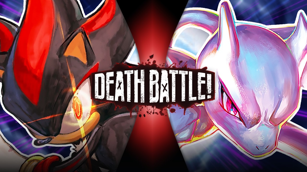 Shadow VS Mewtwo (Sonic VS Pokémon) | DEATH BATTLE!