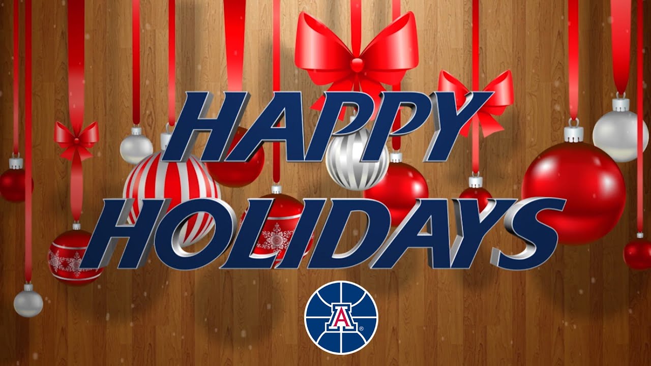 Happy Holidays from Arizona Basketball YouTube