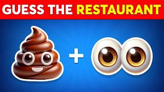 🍔 Guess the Fast Food Restaurant by Emoji 🍕🍟