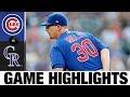 Cubs vs. Rockies Game Highlights (8/4/21) | MLB Highlights