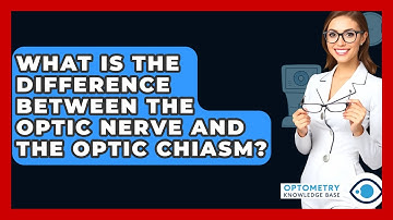 What Is The Difference Between The Optic Nerve And The Optic Chiasm? - Optometry Knowledge Base