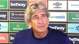 Manuel pellegrini full pre-match press conference - west ham v man
city premier league