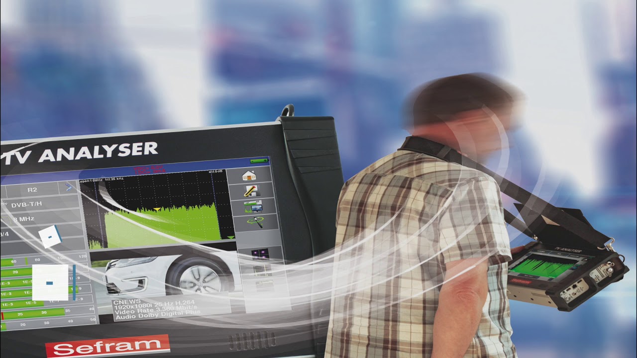 Sefram introduce the new TV Meter : The 7880 family