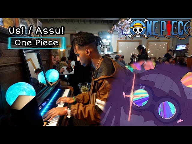 I Played Us! / Assu! from One Piece (OP 26) on Piano in Public class=