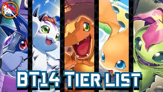 Digimon TCG: BT14 Competitive Tier List (ENG)