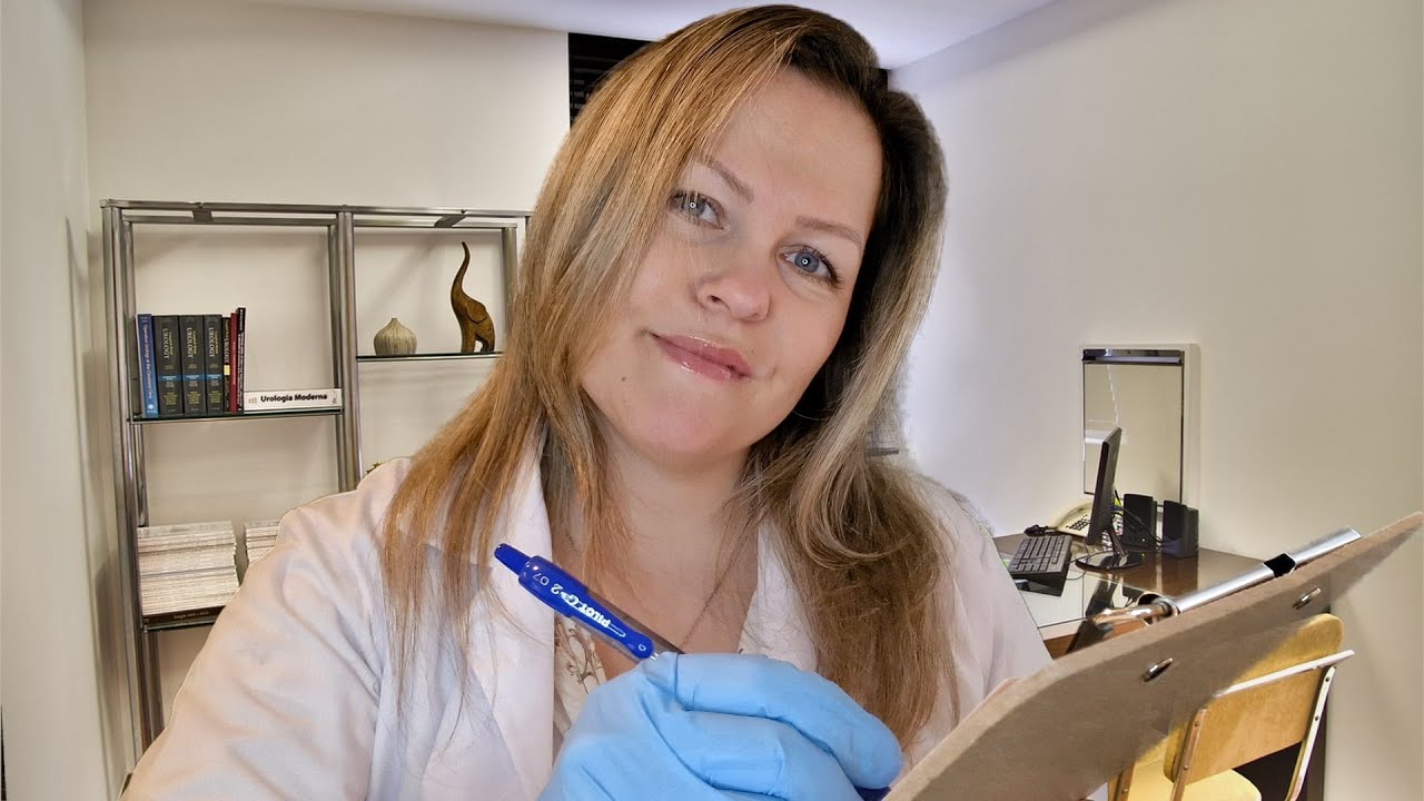 ASMR Super ENTSPANNTE Ohrenreinigung 👂🏼 (medical exam german)