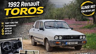 RENAULT 12 TOROS 1.4 SEDAN | DETAYLI İNCELEME
