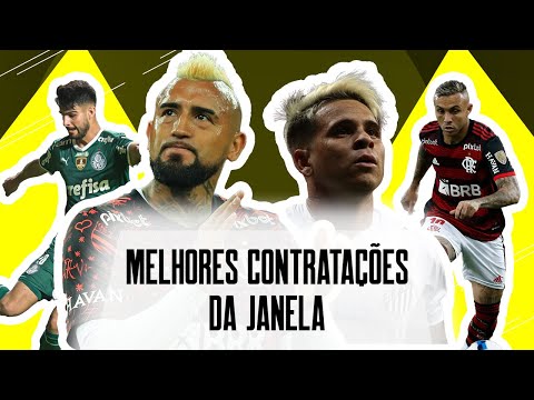 As 10 MELHORES CONTRATAÇÕES DOS TIMES BRASILEIROS NA JANELA DO EXTERIOR
