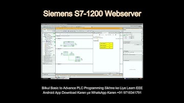 Siemens S7-1200 Webserver #shorts #ytshorts #electricalshorts