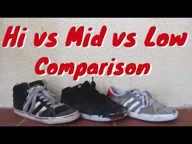 vans high tops vs low tops