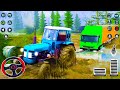 Real Cargo Tractor Pulling Simulator - Offroad Chained Truck Towing Rescue - Android GamePlay 2021