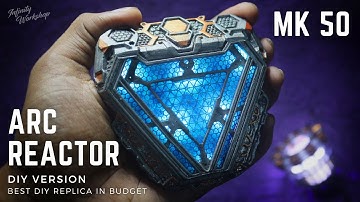 DIY Iron Man MK50/85 Arc Reactor ||  Complete build guide..|| best DIY version