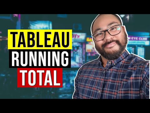 How does one do an Accumulative Total In Tableau? | Running Total | Running SUM