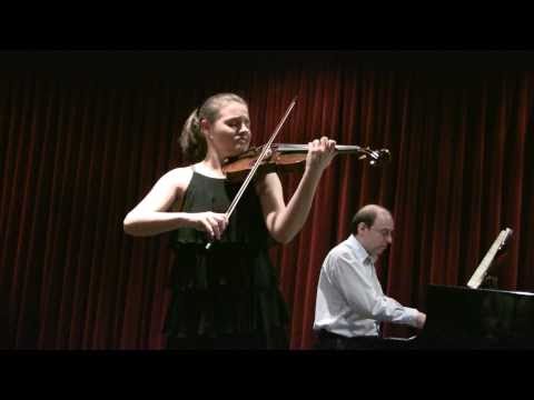 Ania Filochowska plays Brahms Sonata No.1 in G maj...