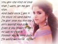 Selena Gomez - Come and get it (LYRICS ON SCREEN)