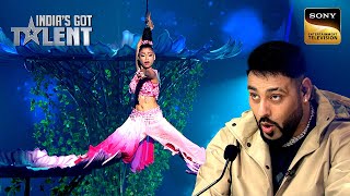 'Pareshaan' पर इस Aerial Act को देख खुला रह गया Badshah का मूँह | India's Got Talent 9| Full Episode