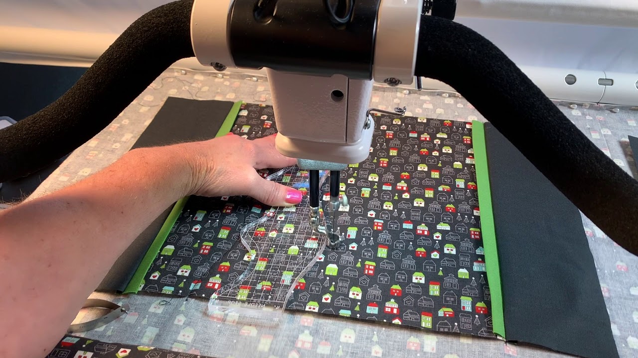 Pfaff Ruler Base Pfaff® Powerquilter™ Ruler Foot - YouTube