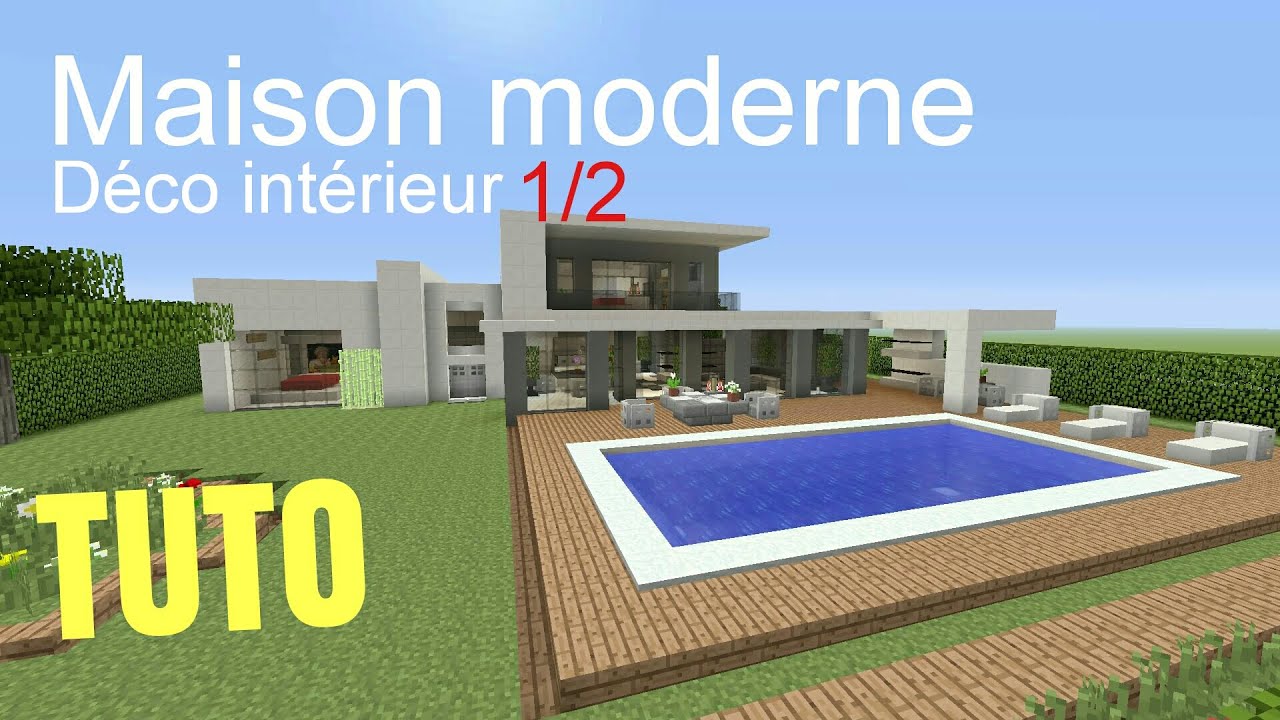 Minecraft : creer une chambre moderne 2016 12 22