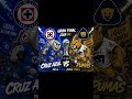 GUERRA en Ciudad Universitaria !! 🚂 ⚽🐾 #cruzazul #pumas #ligamx #final #parati