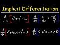 Implicit Differentiation