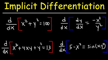 Implicit Differentiation