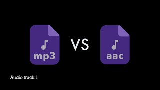 audio compression sample (lossy vs lossless) - mp3,aac,flac,wav