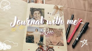 💌 : Kpop Journal With Me  - 🎀 BTS - RM | ep.6