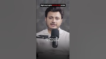 Right way to give formula feed #drimranpatel