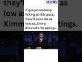 Gas Prices vs Jimmy Kimmel's Ratings 😂