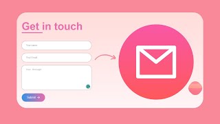 How To Create Working Contact Form Using HTML & CSS | Receive Contact Form Data on Email for FREE